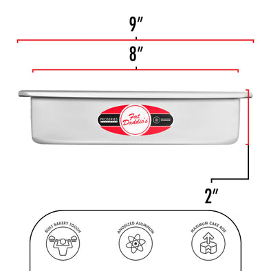 BakewareSquare Cake Pan - Pro Series