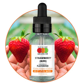 One On One Super Strength Flavour ExtractsStrawberry (Ripe) by One On One