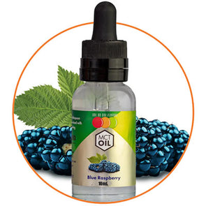 10 mL Natural Blue Raspberry - MCT Concentrated Flavored Oil *Unsweetened*