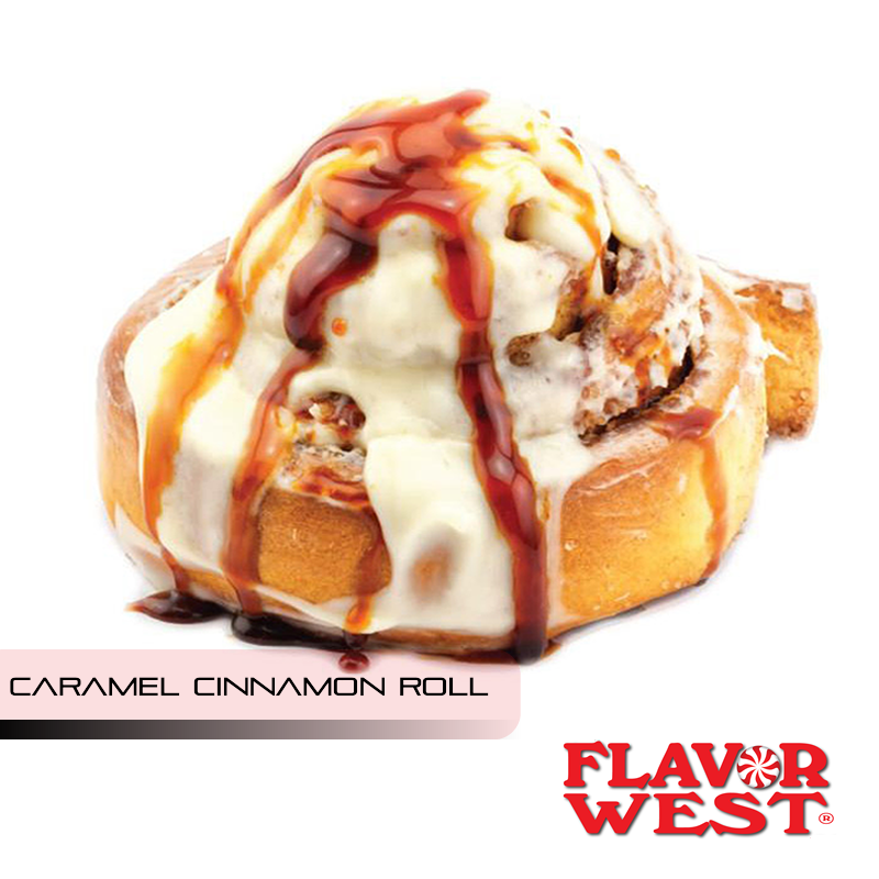 Caramel Cinnamon Roll by Flavor West – Fusion Flavours