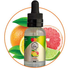 10 mL Natural Citrus - MCT Concentrated Flavored Oil *Unsweetened*