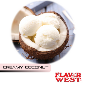 Flavor West Super Strength Flavour ExtractsCreamy Coconut by Flavor West