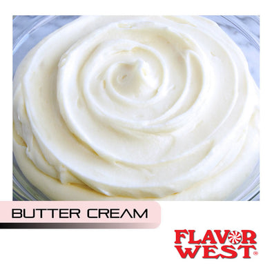 Flavor West Super Strength Flavour ExtractsButter Cream by Flavor West