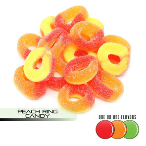 One On One Super Strength Flavour ExtractsPeach Ring Candy by One On One