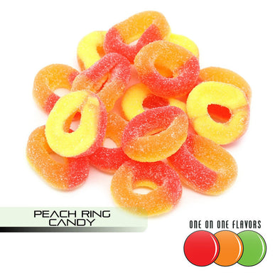 One On One Super Strength Flavour ExtractsPeach Ring Candy by One On One