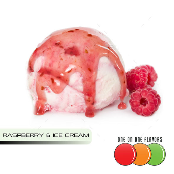 One On One Super Strength Flavour ExtractsRaspberry and Ice Cream by One On One